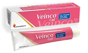 Gel thoa Lancopharm Veinco 100g - Hỗ trợ tuần hoàn máu, giảm sưng tĩnh mạch với Porphyridium và Eucalyptus